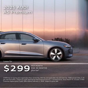 2025 Audi A5 Lease Offer